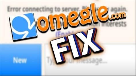 Уже 4 дня голову ломаю, ниже код свой покажу: Omegle | HOW TO FIX "ERROR CONNECTING TO SERVER" ANDROID ...