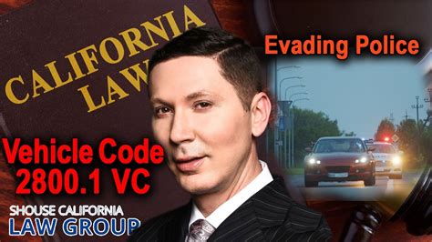 Evading A Peace Or Police Officer California Law Youtube
