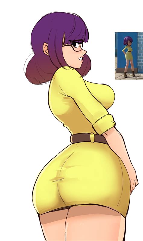 Rule 34 Ass Belt Big Breasts Breasts Clothed Clothing Dinocore From Behind Glasses Huge