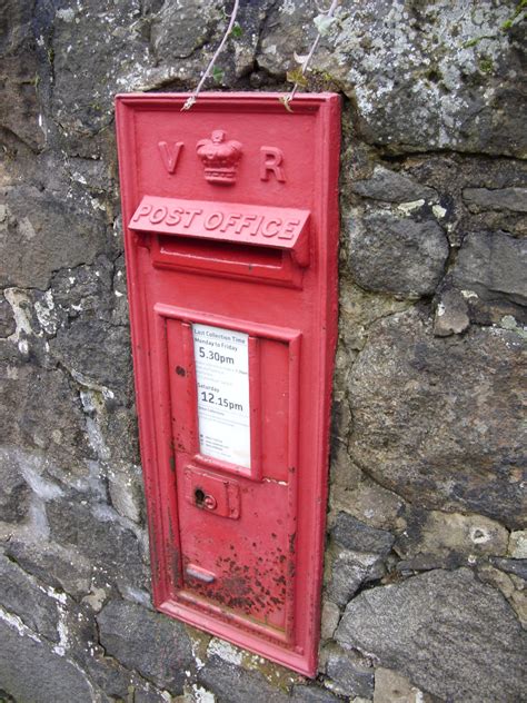 British Red Post Box In Wall Free Stock Photo Public Domain Pictures