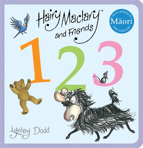 Hairy Maclary And Friends 123 In Maori And English By Lynley Dodd