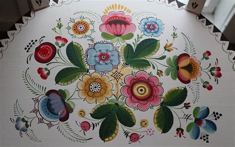 Norwegian Rosemaling Tradition Is A Painted Language