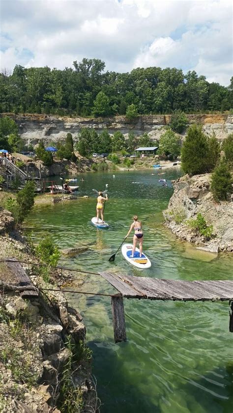 The Swimming Hole At Falling Rock Park Has The Clearest Most Pristine
