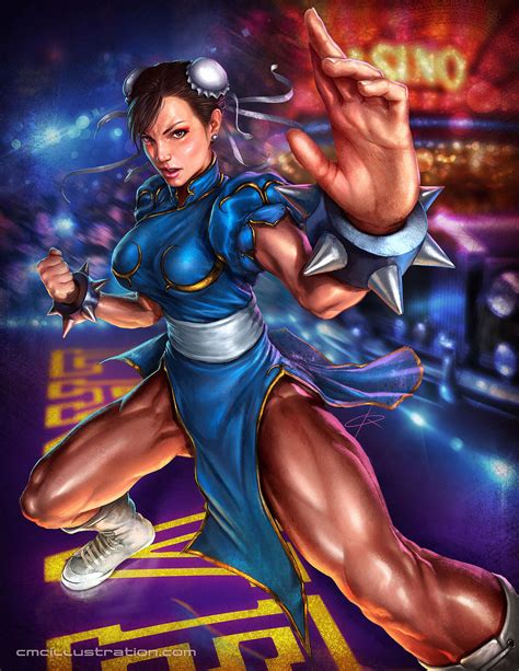 Chun Li Capcom Fighting Tribute By Aioras On Deviantart