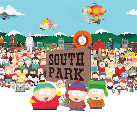 South Park Posters Fonts In Use