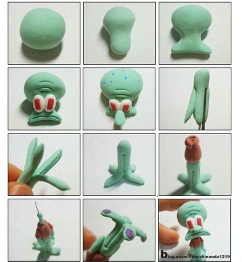 Squidworth Polymer Clay Christmas Polymer Clay Projects Polymer Clay Crafts