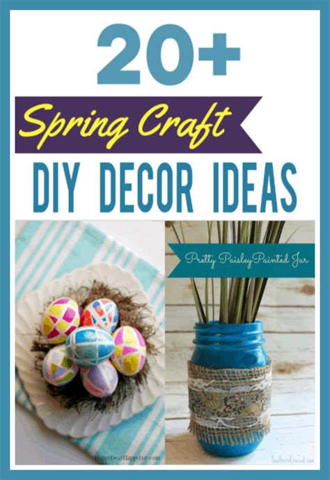 20 Spring Craft Diy Decor Ideas Happy Deal Happy Day