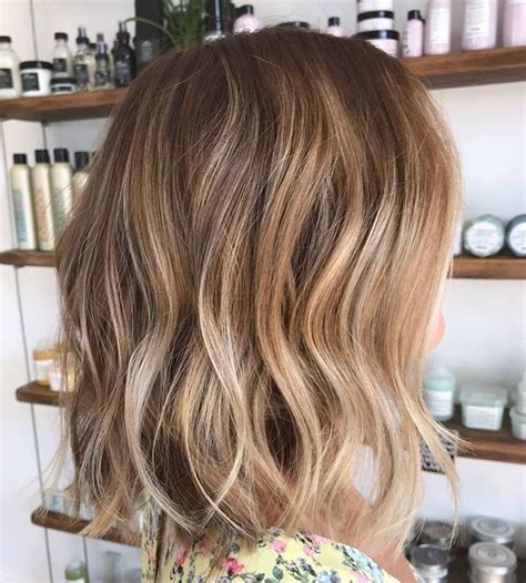 Warm Natural Sunkissed Honey Blonde Ombre Balayage Flamboyage