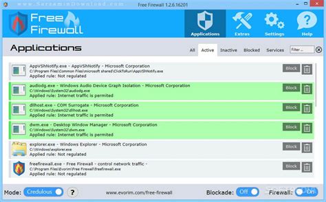 Im gegensatz zu vielen anderen firewalls für windows. نرم افزار قدرتمند و حرفه ای فایروال (برای ویندوز) - Evorim ...