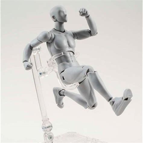 13cm Action Figure Toys Artist Movable Male Female Joint Figure Pvc