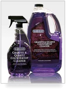 And knowing these products, we can excuse anyone who's still like, answer me; MARBLELIFE® Granite Countertop Cleaner 32oz Spray Bottle ...