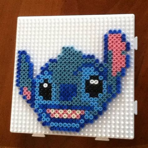 Stitch Pyssla Disney Pixel Hama Beads Pyssla Puntocroce Crossstitch