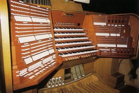 The Immense 6 Manual Master Console Controlling The 4 Organs Of Mainz