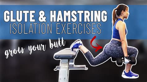 Gym Glute Hamstring Exercises For Women Joanna Soh Youtube