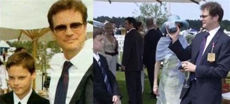 Colin And Son Will Colin Firth Firth Celebrities