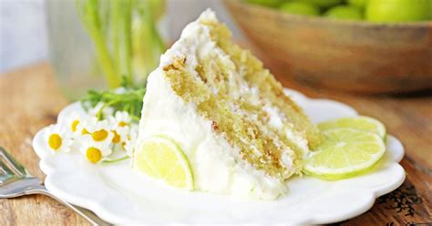 Delicious Key Lime Chiffon Cake Recipe