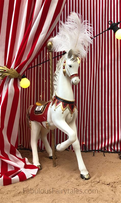 Carousel Horse Christmas Decoration Carosel Horse Carousel Carousel