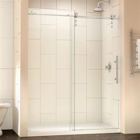 Dreamline Enigma Z In To In X In Frameless Sliding Shower