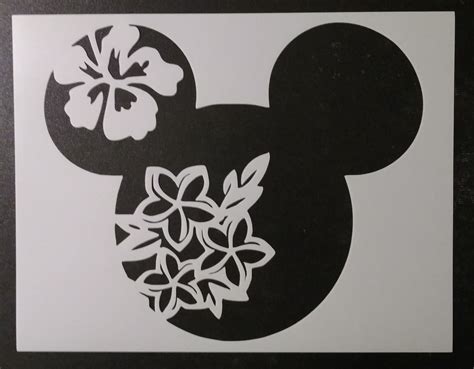 Mickey Mouse Seasons 4 Stencil Set My Custom Stencils