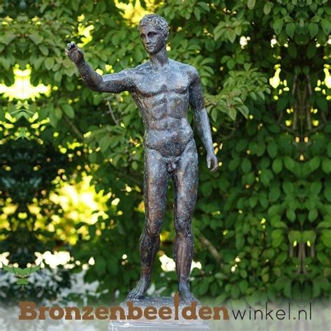 Naakte Man Van Rodin Tuinbeeld BBW55904 Met Of Zonder Sokkel