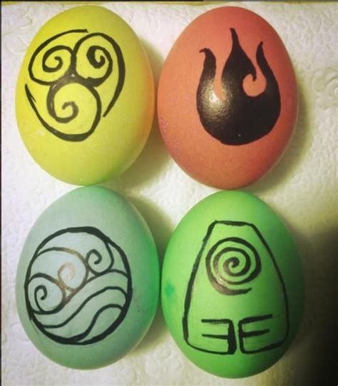 An outside play theme easter basket allows you to gift your kids with fun toys they can play with all spring and summer! Avatar The Last Airbender Easter eggs :) | Avatar, Avatar ...
