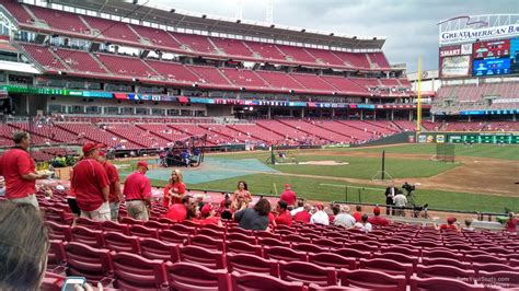 Section 131 At Great American Ball Park Cincinnati Reds