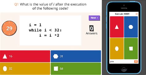 Get the kahoot app for free install on your pc or smartphone and pass quizzes download or play online kahoot game pin play games & learn at the same time. "Kahoot!" in-game screenshot | Download Scientific Diagram