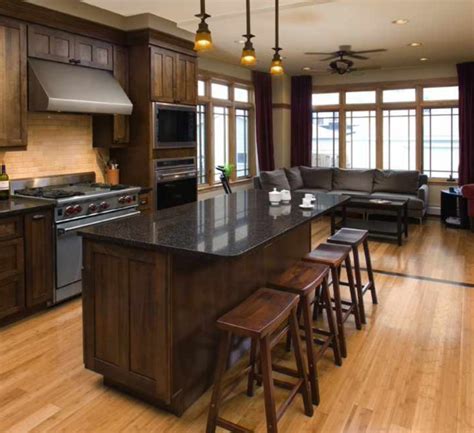 Black and gray granite countertops will create a dramatic look that is well suited for contemporary style kitchens. Favorite Natural Granite Counters to Top Cherry Wood Cabinetry