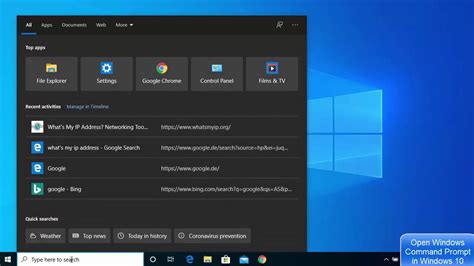 Command prompt is a program that you can use to execute commands on a windows computer. How to Open Windows Command Prompt in Windows 10 (2020 ...