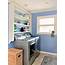 A Pretty Laundry Room In Periwinkle Blue — DESIGNED