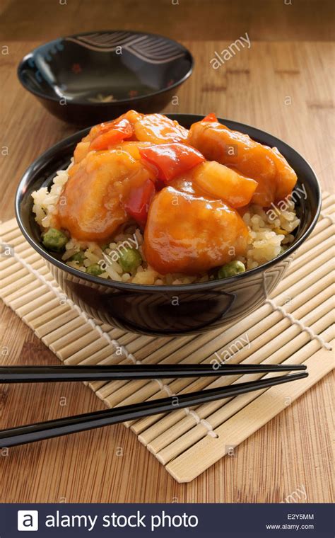 Cantonese sweet and sour chicken. Cantonese Cuisine Stock Photos & Cantonese Cuisine Stock Images - Alamy
