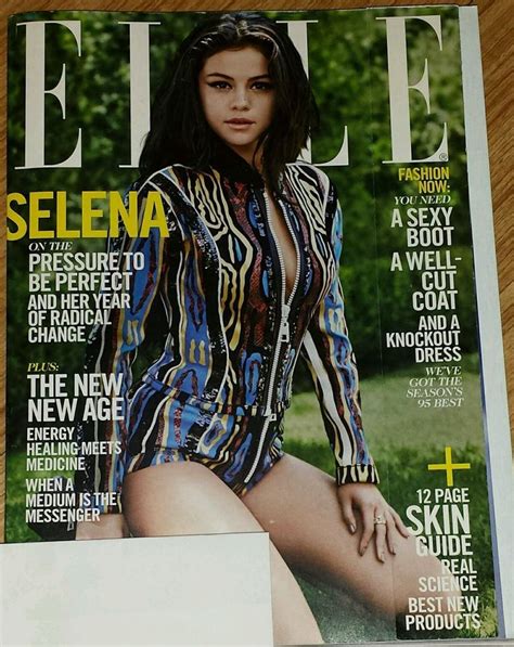 Elle Magazine Selena Gomez October 2015 Elle Magazine Selena Gomez