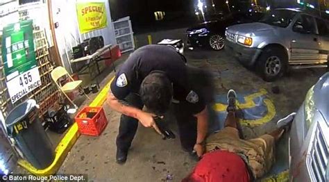 Alton Sterling Shooting Killer Cop Fired Graphic Bodycam Video