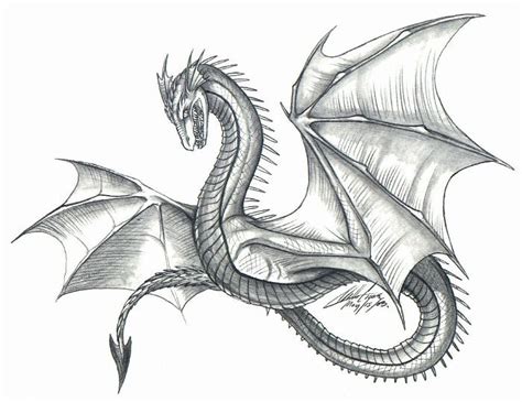 Pencil art drawings animal drawings cool drawings drawing sketches wings sketch dragon coloring page dragon sketch dragon artwork dragon pictures. Cool Drawing Of Dragons at GetDrawings | Free download