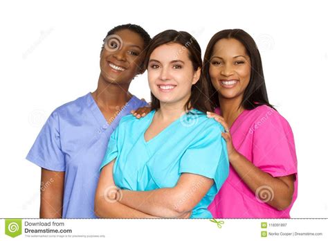 Medical Team Of Women Stock Image Image Of Nurse Latin 118391897