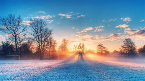 31 Snowy Morning Wallpapers Wallpaperboat