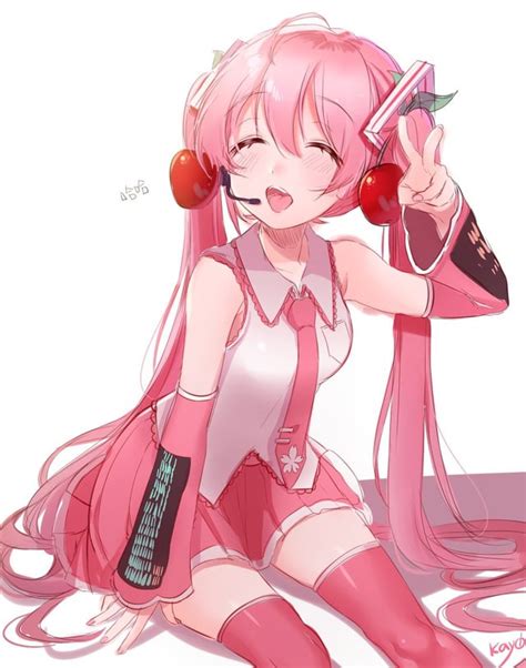 Pink Miku Vocaloid Rtwintails