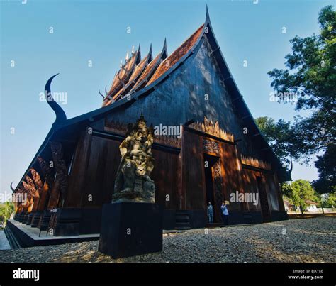 Baan Daam Museum Black House Or Black Temple In Chiang Rai Province