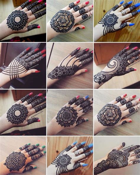 Simple Step By Step Pencil Mehndi Design It Is Usefull For The