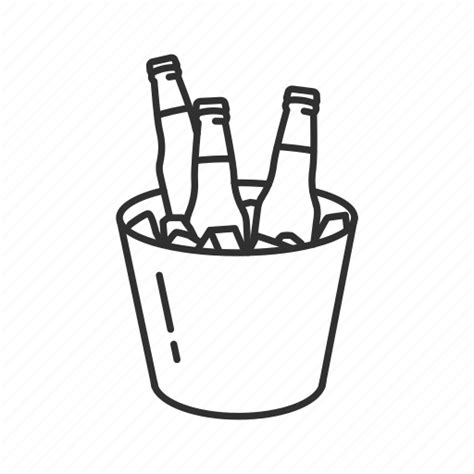 Beer Beverage Bucket Of Beer Celebration Icon