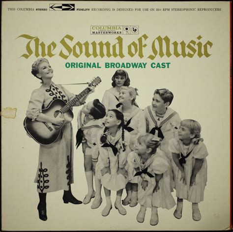 You`ll know their original names and age. The Sound of Music, Original Cast — January 25, 1960 ...