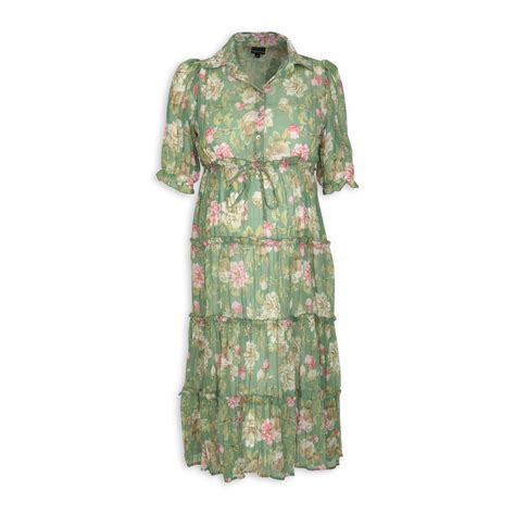 floral fit and flare dress 3108366 truworths
