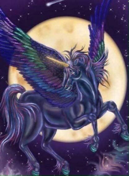 Pegasus Unicorn And Fairies Unicorn Fantasy Fantasy Horses Unicorns