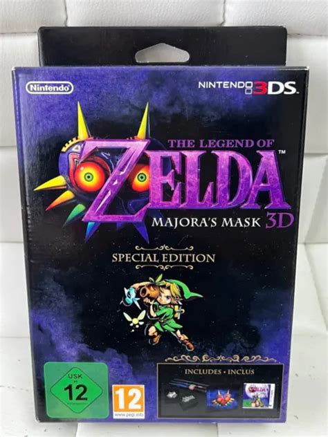 Nintendo 3ds Legend Of Zelda Majoras Mask 3d New Brand New Pal Fr