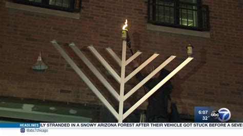 Chabad Of Bucktown Celebrates Hanukkah With Public Menorah Lighting