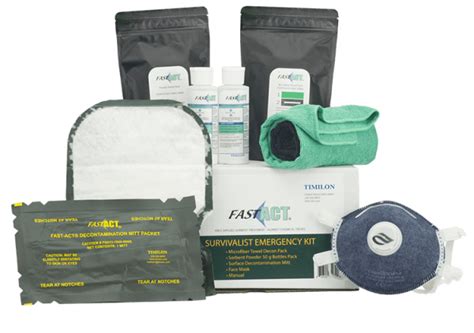 Fast Act Chemical Decontamination Kit Fast Act