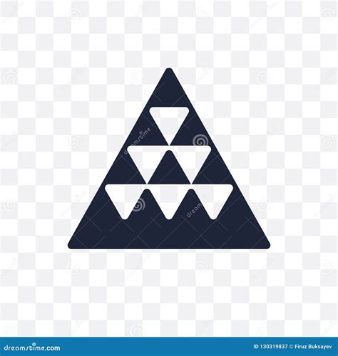 Multiple Triangles Triangle Transparent Icon Multiple Triangles Stock