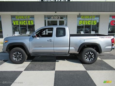 2018 Magnetic Gray Metallic Toyota Tacoma Trd Off Road Access Cab 4x4