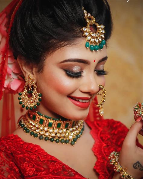 Image May Contain 1 Person Closeup Best Bridal Makeup Bridal