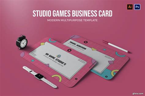 Studio Games Business Card Gfxtra